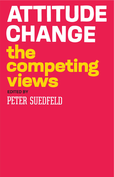 Cover image for book Attitude Change