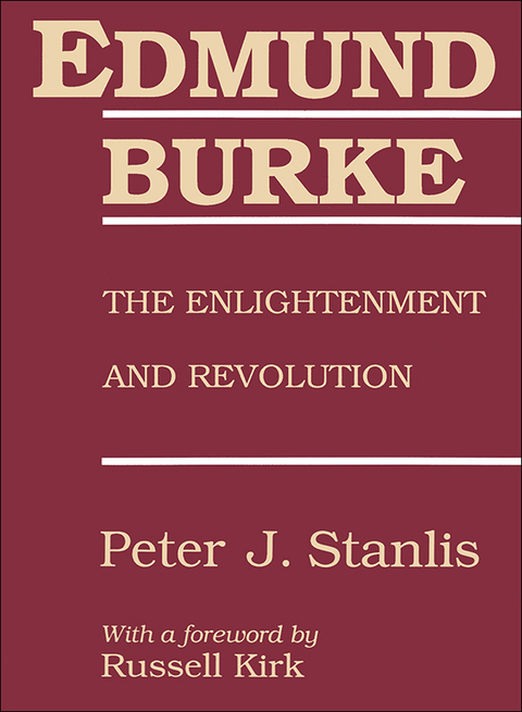 Cover image for book Edmund Burke
