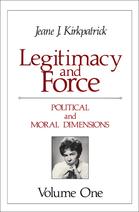 Cover image for book Legitimacy and Force: State Papers and Current Perspectives