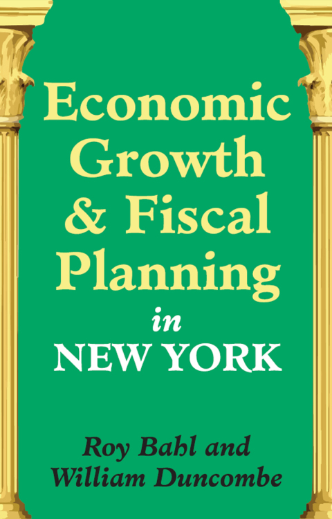 Cover image for book Economic Growth and Fiscal Planning in New York