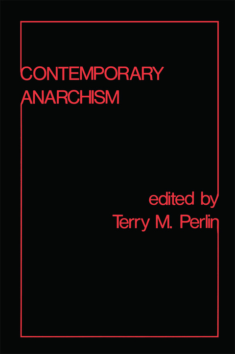 Cover image for book Contemporary Anarchism