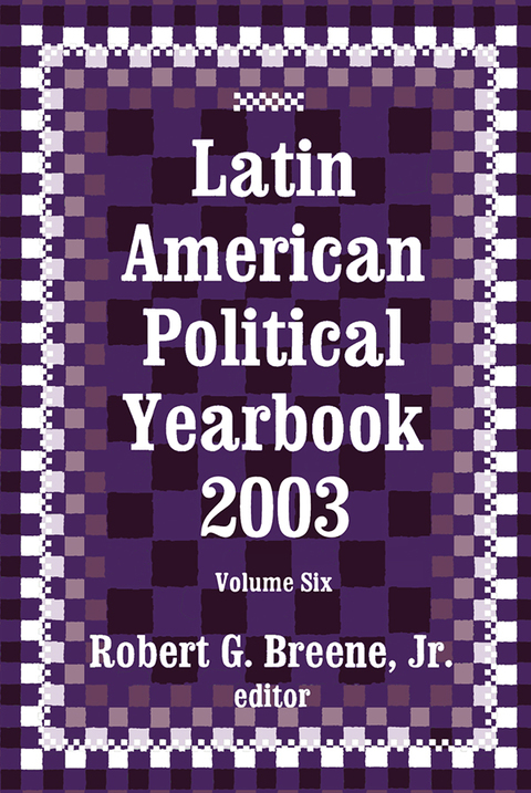 Cover image for book Latin American Political Yearbook