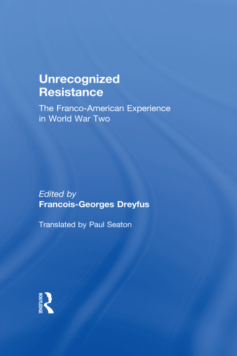 Cover image for book Unrecognized Resistance