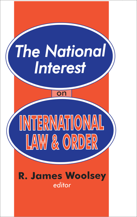 Cover image for book The National Interest on International Law and Order