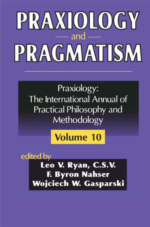 Cover image for book Praxiology and Pragmatism