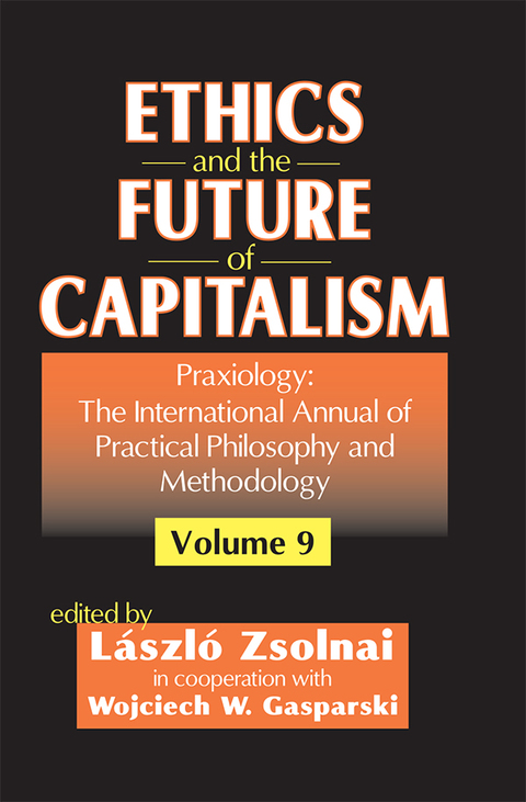 Cover image for book Ethics and the Future of Capitalism