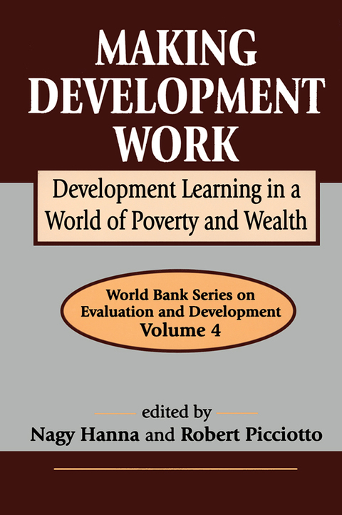 Cover image for book Making Development Work