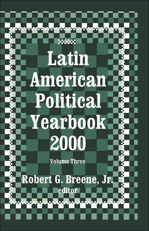 Cover image for book Latin American Political Yearbook