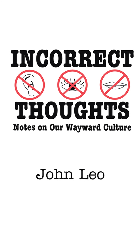 Cover image for book Incorrect Thoughts