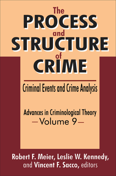 Cover image for book The Process and Structure of Crime