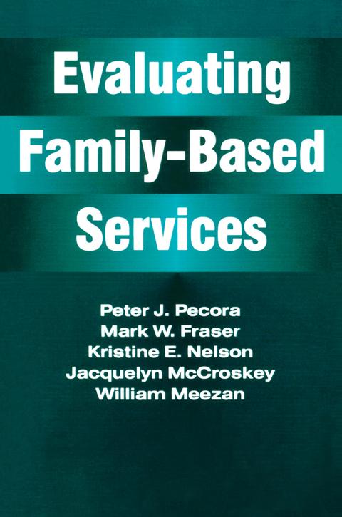 Cover image for book Evaluating Family-Based Services