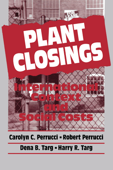 Cover image for book Plant Closings