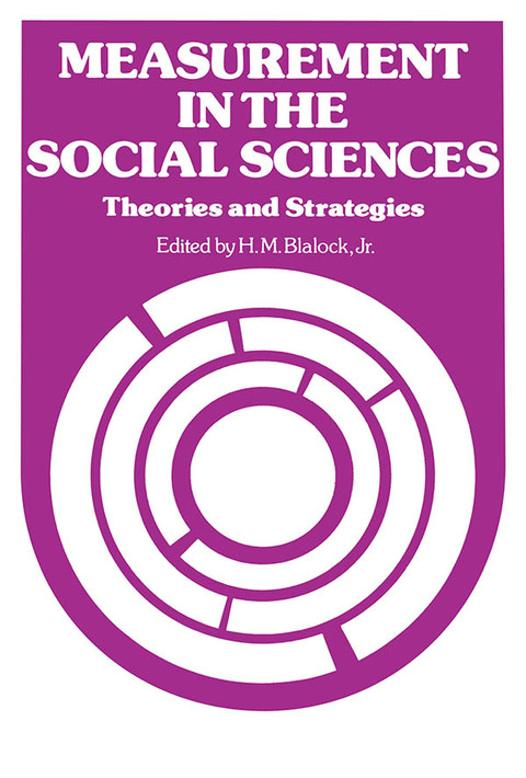 Cover image for book Measurement in the Social Sciences