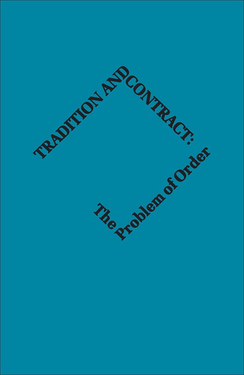 Cover image for book Tradition and Contract