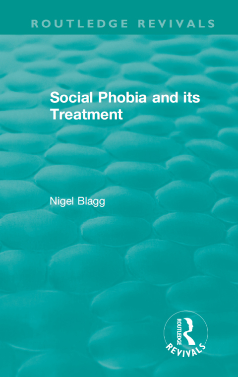 Cover image for book School Phobia and its Treatment (1987)