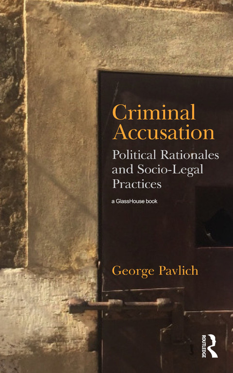 Cover image for book Criminal Accusation