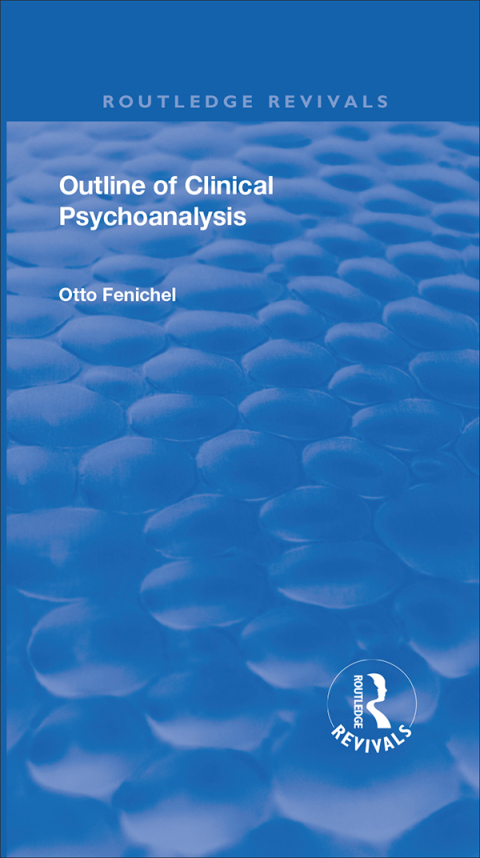 Cover image for book Revival: Outline of Clinical Psychoanalysis (1934)