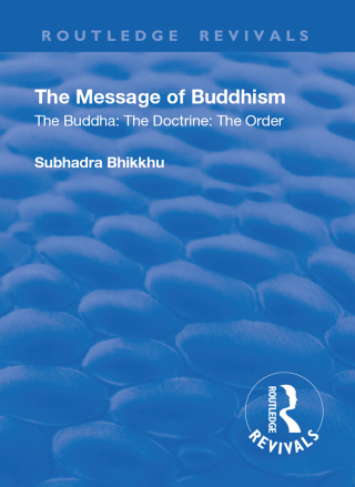 Revival: The Message of Buddhism (1926)