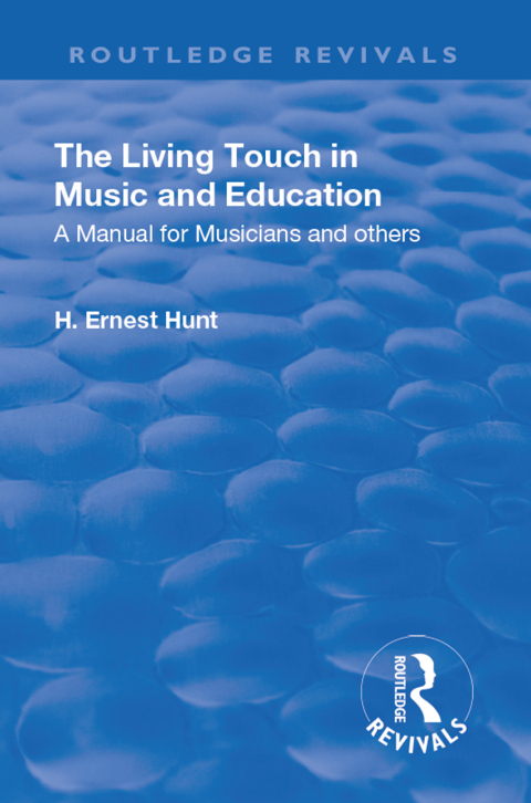 Cover image for book Revival: The Living Touch in Music and Education (1926)