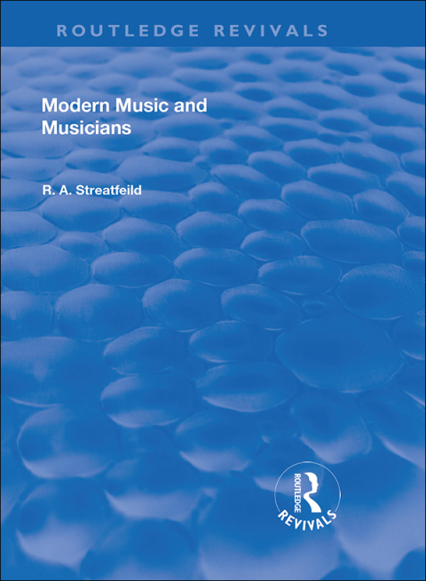 Cover image for book Revival: Modern Music and Musicians (1906)