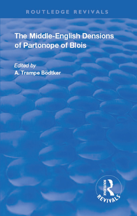 Cover image for book Revival: The Middle English Versions of Partonope of Blois (1912)