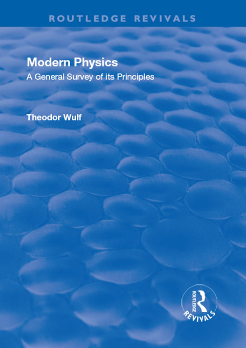Cover image for book Revival: Modern Physics (1930)
