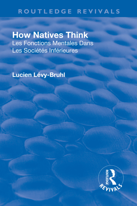 Cover image for book Revival: How Natives Think (1926)