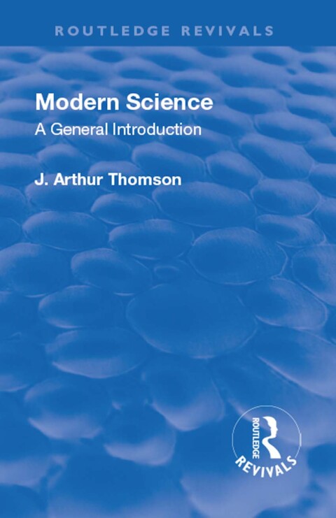 Cover image for book Revival: Modern Science (1929)
