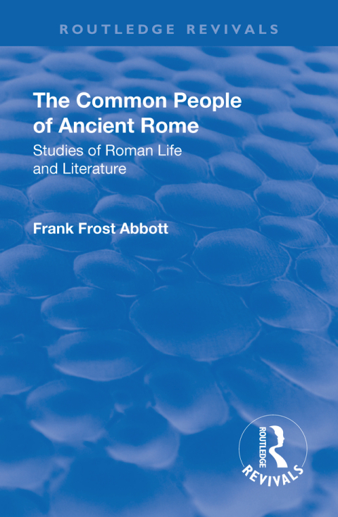 Cover image for book Revival: The Common People of Ancient Rome (1911)