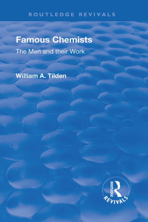 Cover image for book Revival: Famous Chemists (1935)