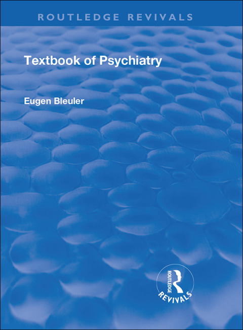 Cover image for book Revival: Textbook of Psychiatry (1924)