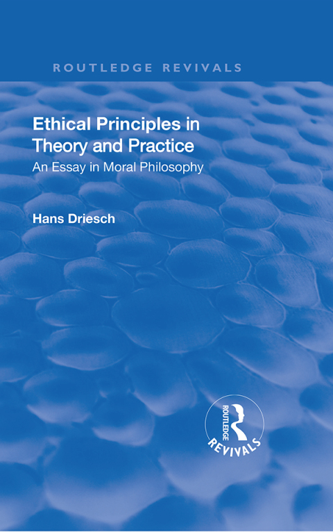 Cover image for book Revival: Ethical Principles in Theory and Practice (1930)
