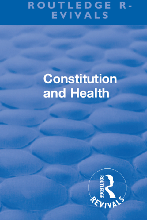 Cover image for book Revival: Constitution and Health (1933)