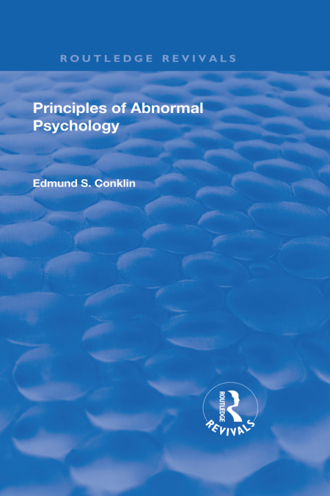 Cover image for book Revival: Principles of Abnormal Psychology (1928)