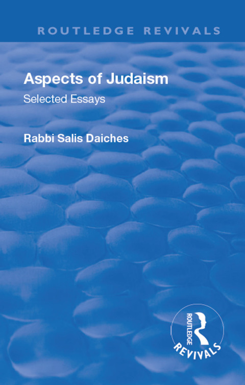 Cover image for book Revival: Aspects of Judaism (1928)