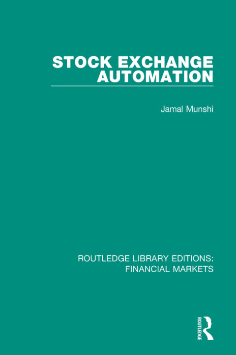 Cover image for book Stock Exchange Automation