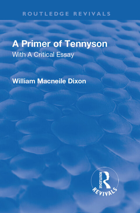 Cover image for book Revival: A Primer of Tennyson (1901)