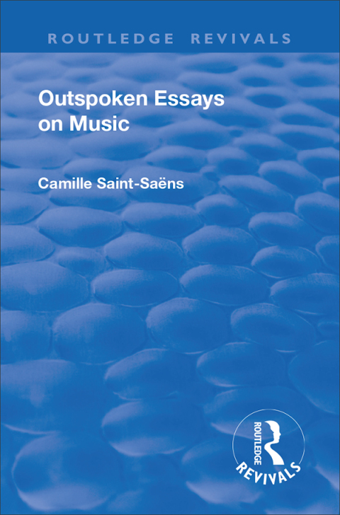 Cover image for book Revival: Outspoken Essays on Music (1922)