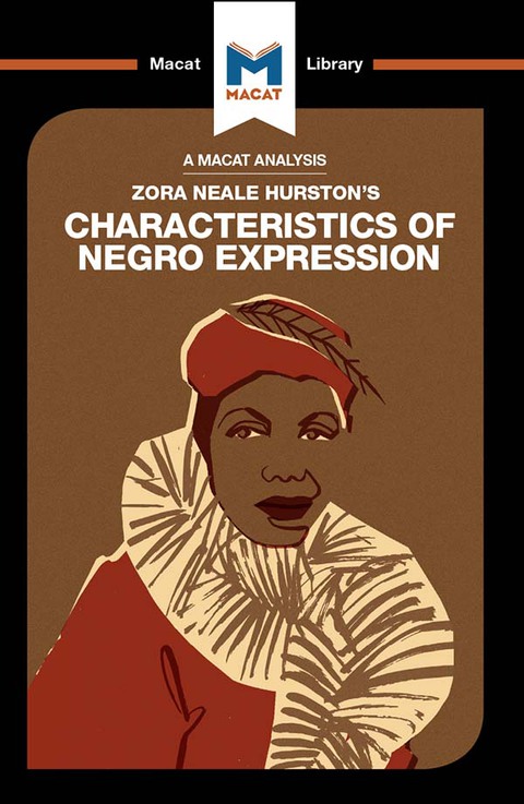 Cover image for book An Analysis of Zora Heale Hurston's Characteristics of Negro Expression