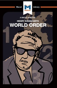 Cover image: An Analysis of Henry Kissinger's World Order 1st edition 9781912303342