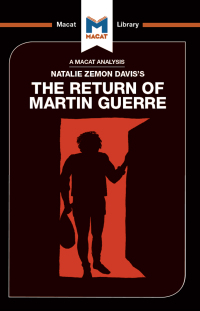 An Analysis of Natalie Zemon Davis's The Return of Martin Guerre
