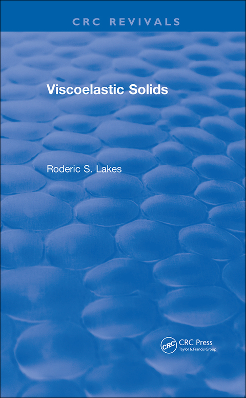 Cover image for book Viscoelastic Solids (1998)