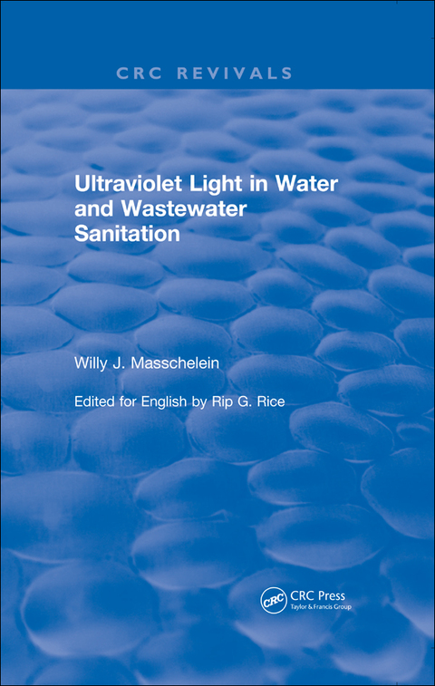 Cover image for book Ultraviolet Light in Water and Wastewater Sanitation (2002)