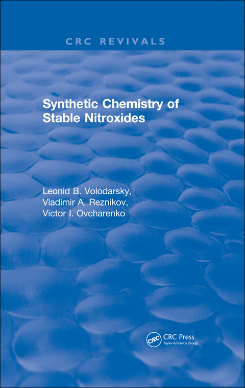 Cover image for book Synthetic Chemistry of Stable Nitroxides