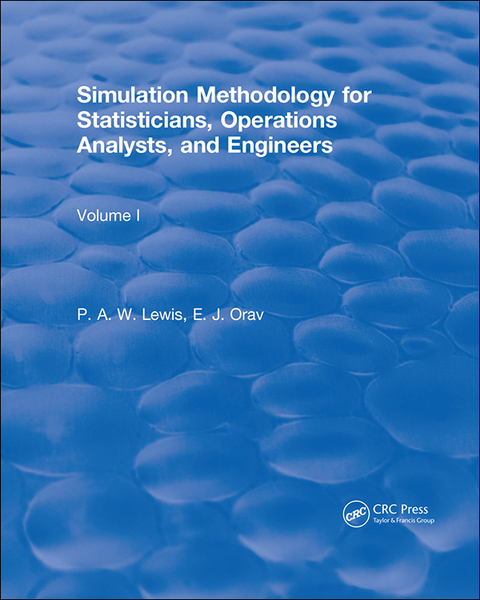 Cover image for book Simulation Methodology for Statisticians, Operations Analysts, and Engineers (1988)