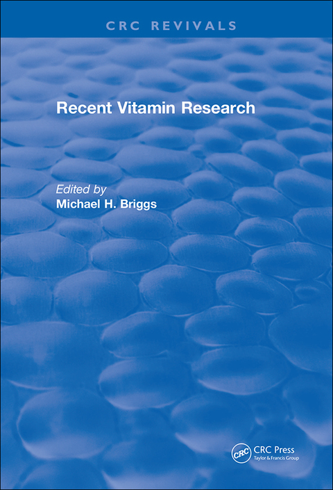 Cover image for book Revival: Recent Vitamin Research (1984)