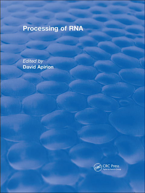 Cover image for book Processing of RNA (1983)