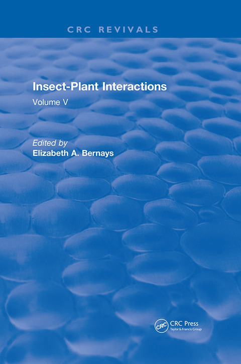 Cover image for book Insect-Plant Interactions (1993)