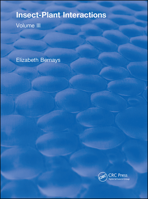 Cover image for book Insect-Plant Interactions (1990)