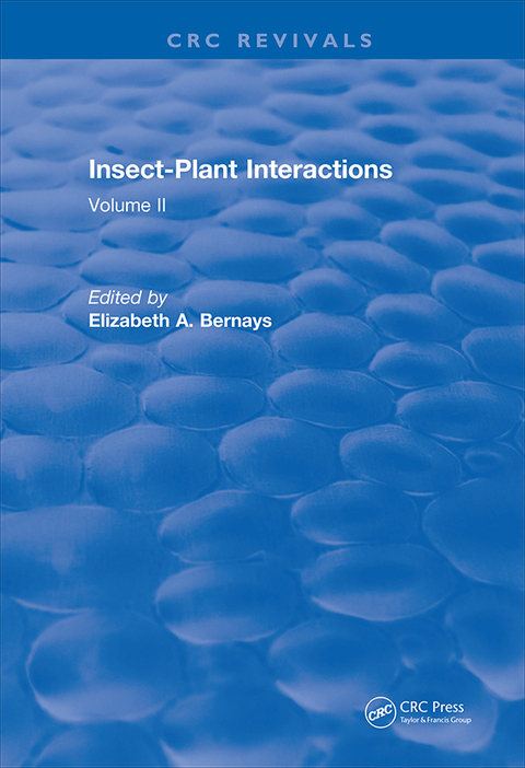 Cover image for book Insect-Plant Interactions (1990)